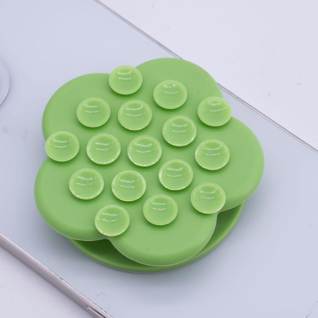 Silikon Çiçek Vantuzlu Telefon Tutucu ve Airbag Standı