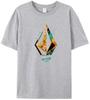 Hot Selling Volcom Obsidian Summer T-Shirt for Men in 2025, Comfortable and Fashionable Short Sleeved High-Quality pro choice