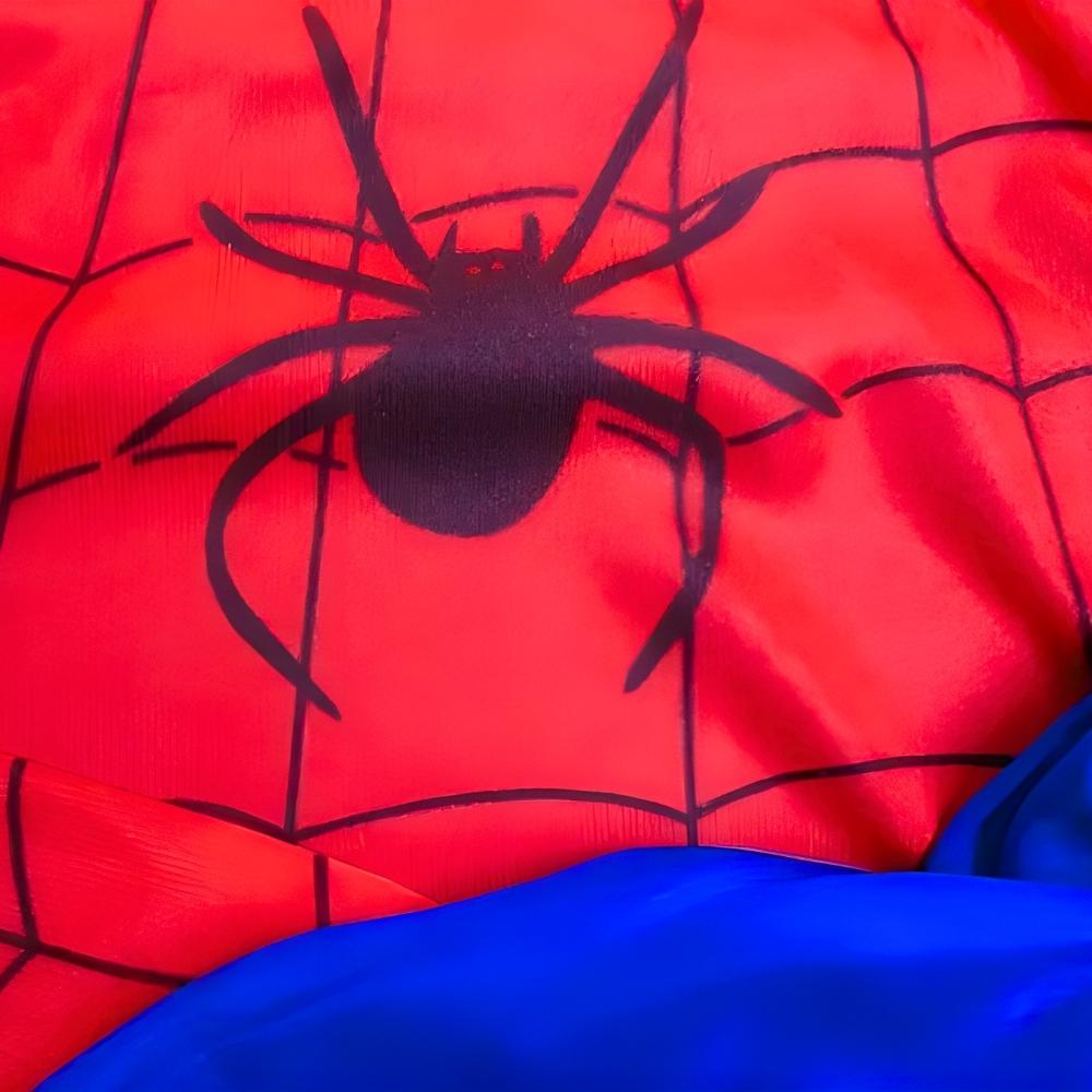 Costume di Spiderman per Carnevale, Costume in Maschera, Maschera di Spider-Man, Bambini 3 in 1 M