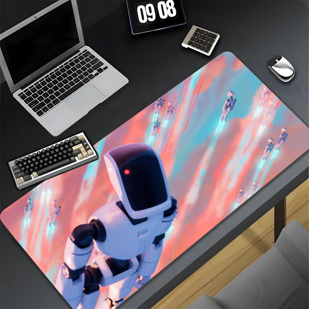 The Mitchells vs. the Machines Mouse Pad XXL Gamer Gaming PC Computer Otaku Locking Edge DIY Customized Photo Laptop Notebook De