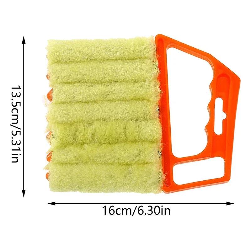 Vent Blinds Cleaner Cloth Brush Auto Air Conditioner Microfiber Air Conditioner Duster Electric Fan Cleaner Washable Tool