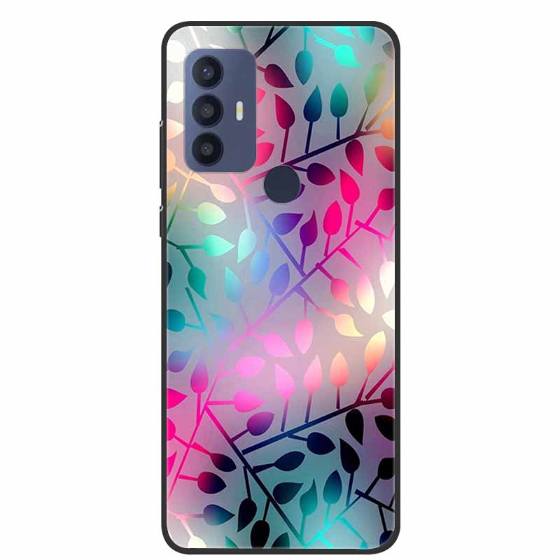 For TCL 30 SE Case Soft Silicone Marble TPU Black Cover for TCL 305 306 30SE 6.52'' Phone Back Cases for TCL30SE 6165H Coque New