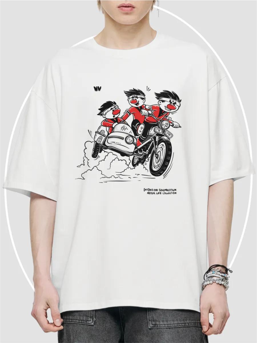 Oversized T-shirt Soyuzmultfilm print L