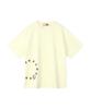Lujeoseukeulleob Circle Star Logo Short Sleeve T-Shirt Yellow