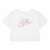 Girls Floral Boxy Crop Top