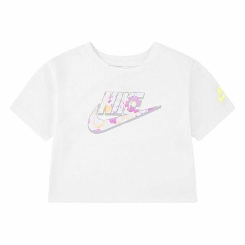 Nike Girls Floral Boxy Crop Top