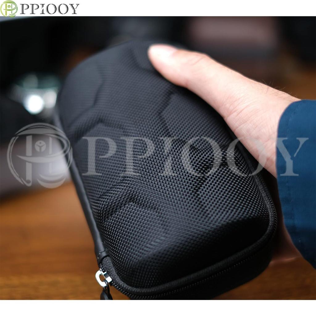 PPIOOY Watch Storage Case for Travel, Hard Cover Protection, with Custom Sponge Pillow, Compatible with Small and Large Watches, Diver's Watches,