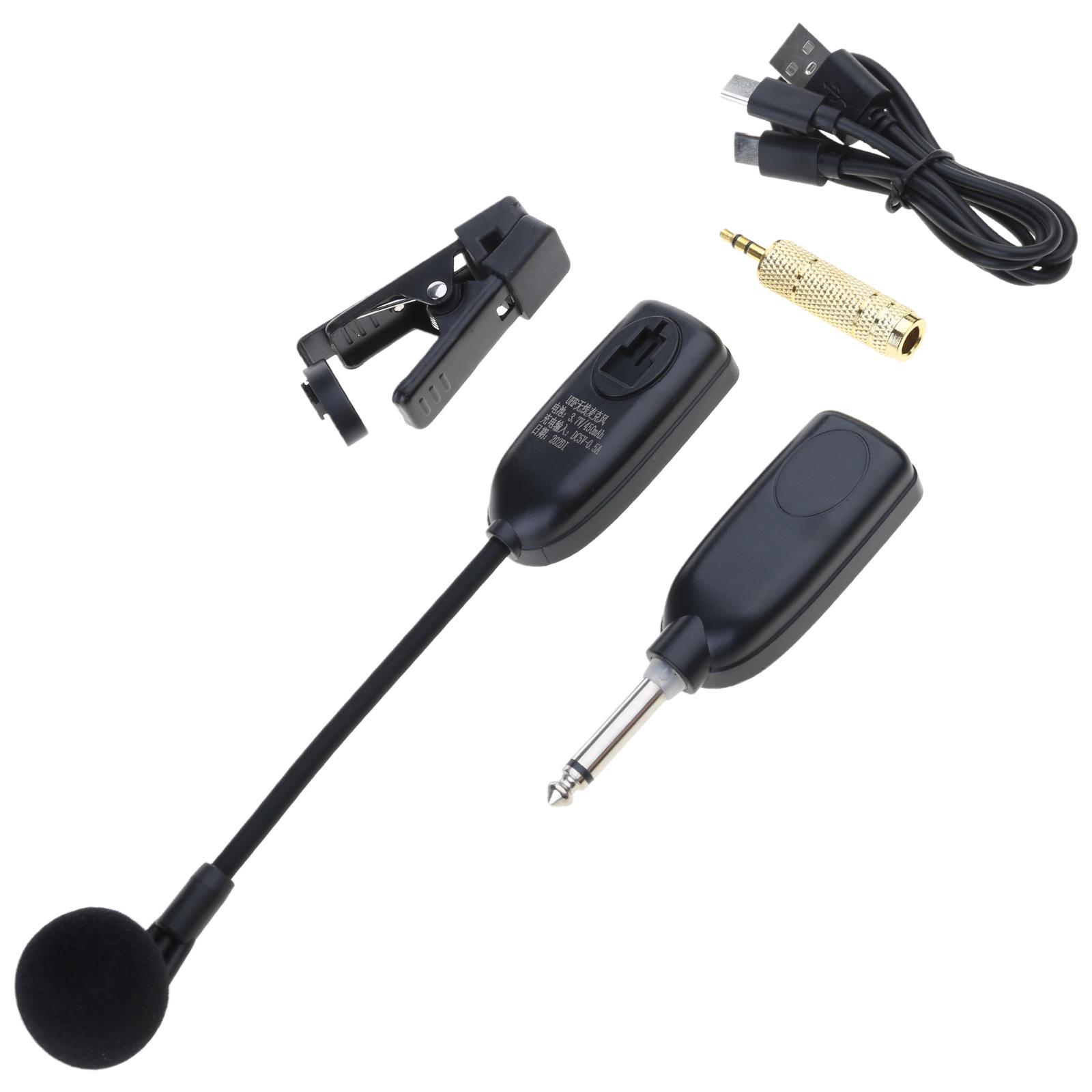 

6.5 беспроводной микрофон для саксофона, трубы, тромбона, специального инструмента, усилителя звукоснимателя саксофона с чистым звуком