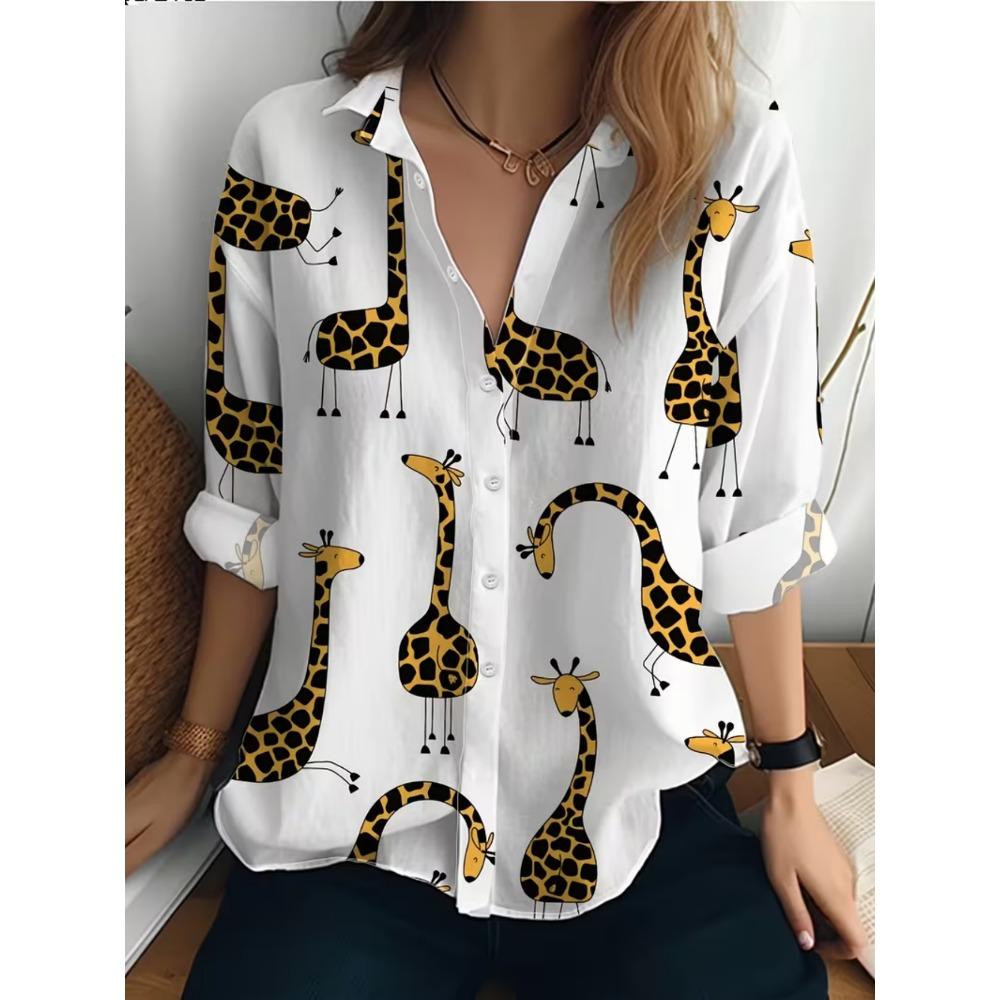 Floral Color Block Shirt - Spring Summer Loose Lightweight Vacation Daily Top
