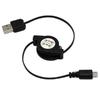 New Retractable Micro USB A To USB 2 0 B Male Cable Sync Data Charger for Samsung Huawei