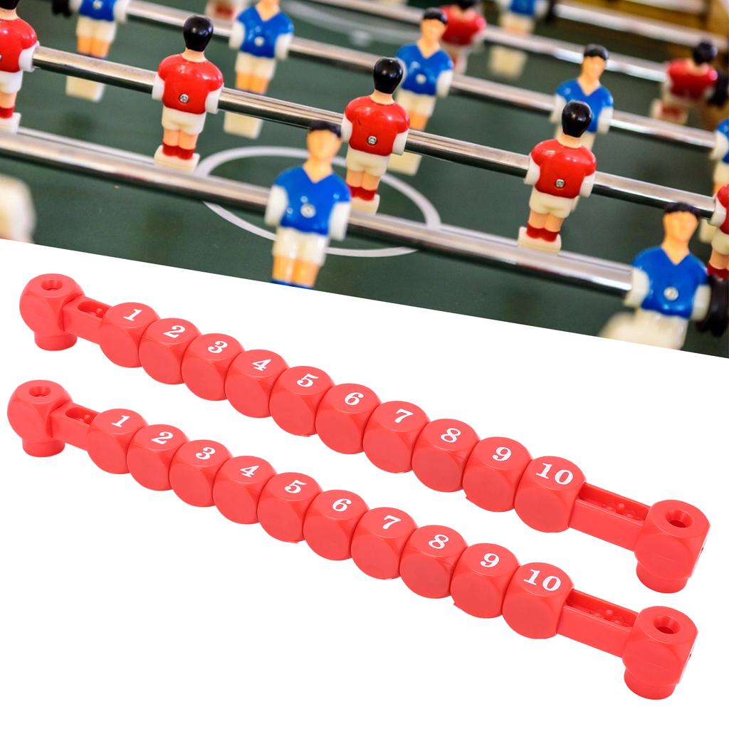 2pc Table Football Counter 10 Numbers Foosball Score Indicator Foosball Machine Accessories for Kids