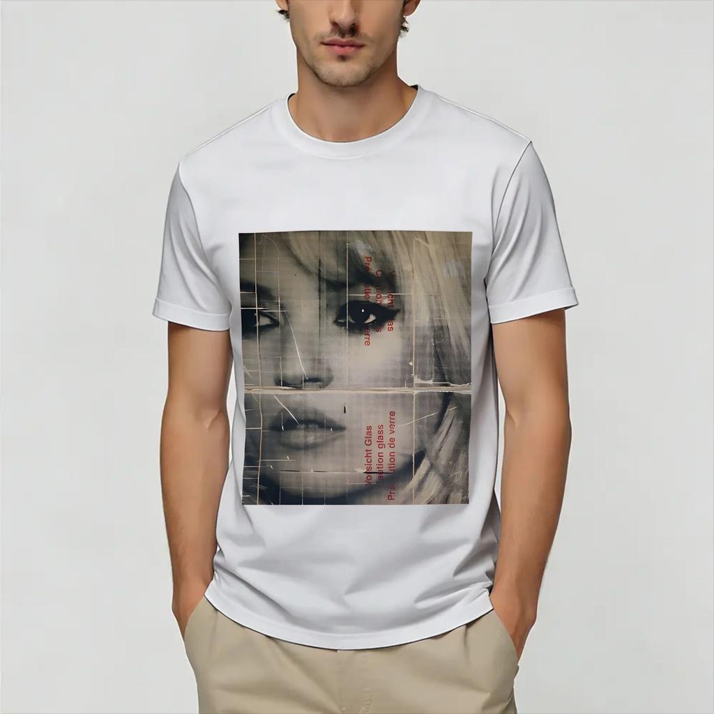 Kate Moss 100% Baumwolle T-Shirt Für Unisex Sommer Lustige T-Shirts Rundhals Neuheit T-Shirt Oversize Günstige Kleidung