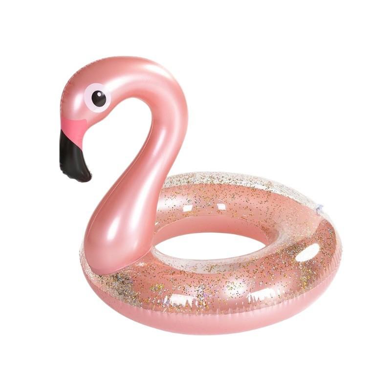 Custom Adult Flamingo PVC Pool Float Swim Ring