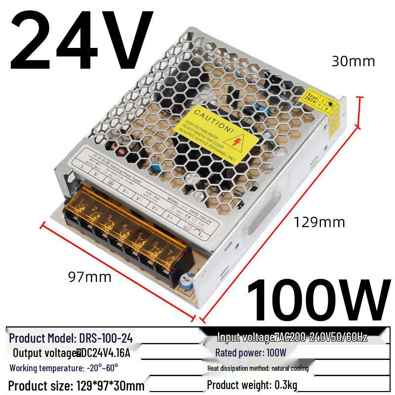 220V AC To 24V DC LED Transformer Adapter - 1A, 2A, 3A, 5A, 10A, 15A