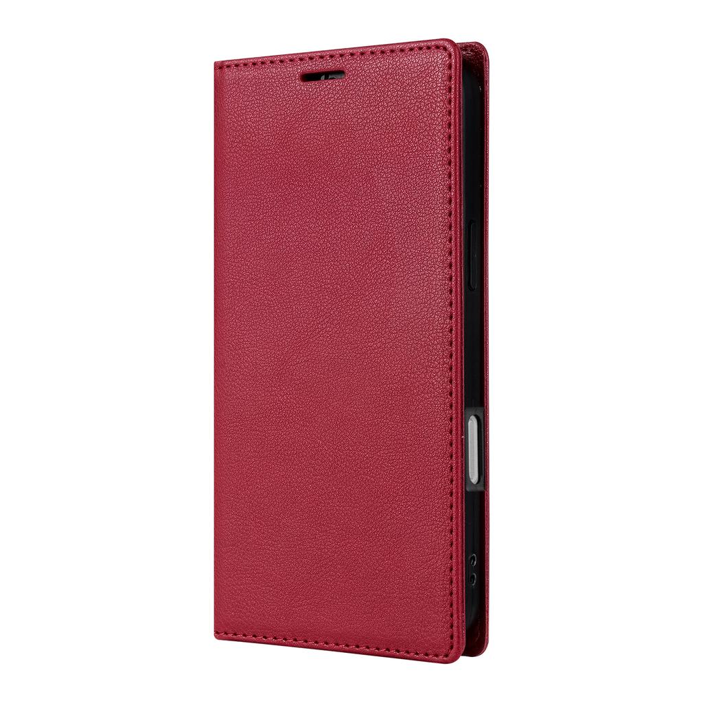 For iPhone 17 Pro Wallet Case Magnetic Closure PU Leather Phone Cover