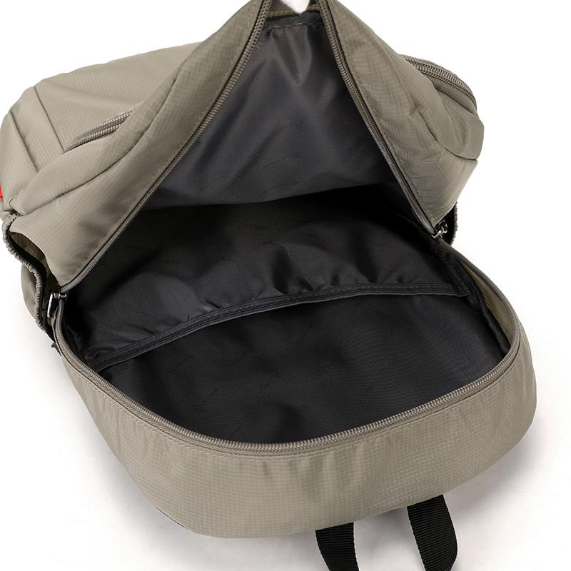 Unisex Large Capacity Backpack Lightweight Wear-resistant Oxford Travel Bag