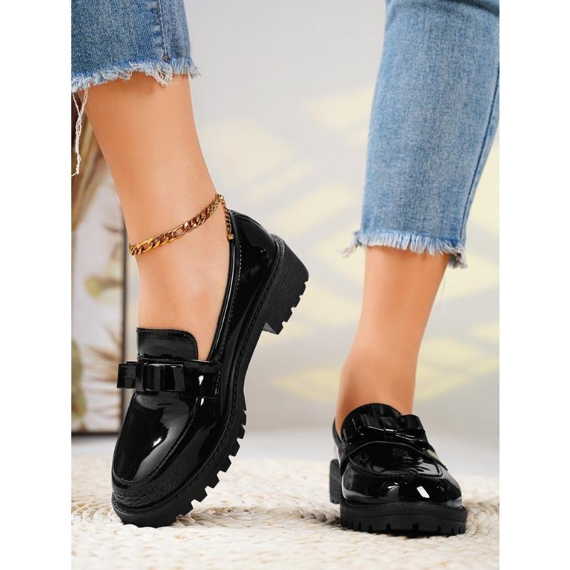 2025 New Fringed Mid-heel Retro Lofu Shoes
