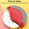 Effortless Pizza Slicer Stainless Steel Rotating Pizza Cutting Slicer Pizza Wheel Cutter  Kitchen