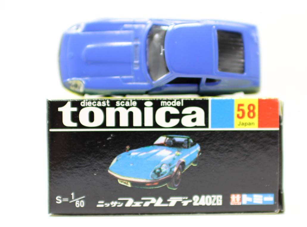 

Tomica 30th Anniversary Reprint Black Box Tomica 58 Nissan Fairlady 240ZG No. чёрный
