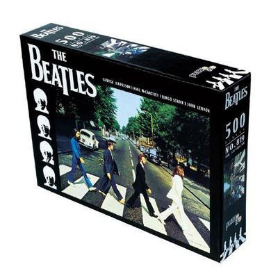 Puzzle Life Beatles - Abbey Road Beatles Abbey Road 1969, 38x52cm Jigsaw Puzzle, Childrens Games, Educational Toys