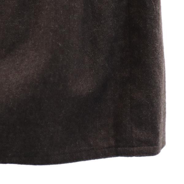 Rene Made in Japan Wool Blend No sleeve one piece 36 Brown Front zip Women Used