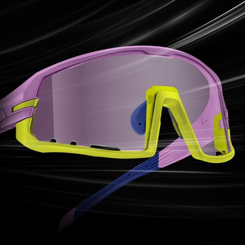 Bicycles Windproof Goggles Photochromic Cycling Glasses Outdoor Sports Bike Glasses Sunglasses for Men and Women