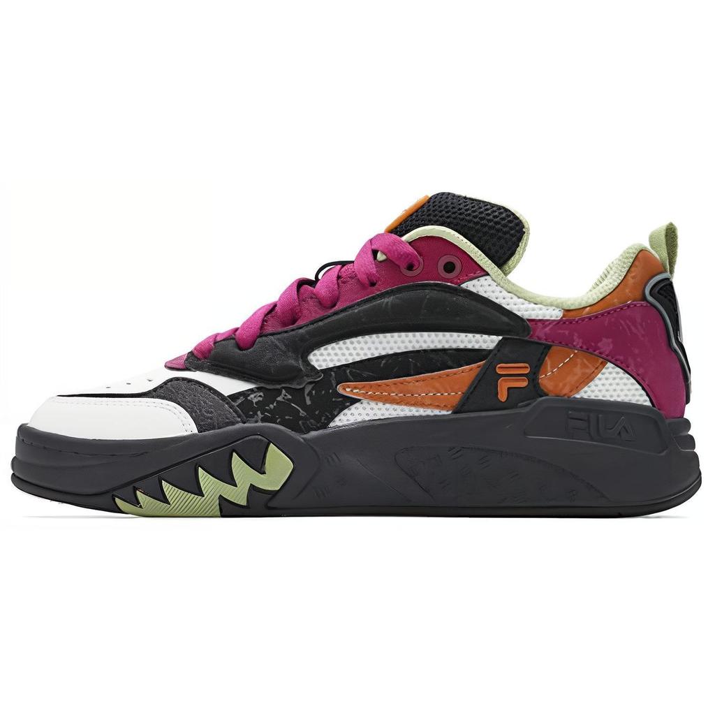 FILA Desperado Low Comfortable Versatile Non-Slip Low-Top Retro Basketball Shoes Women sneaker Pink White Black T12W413211FSB