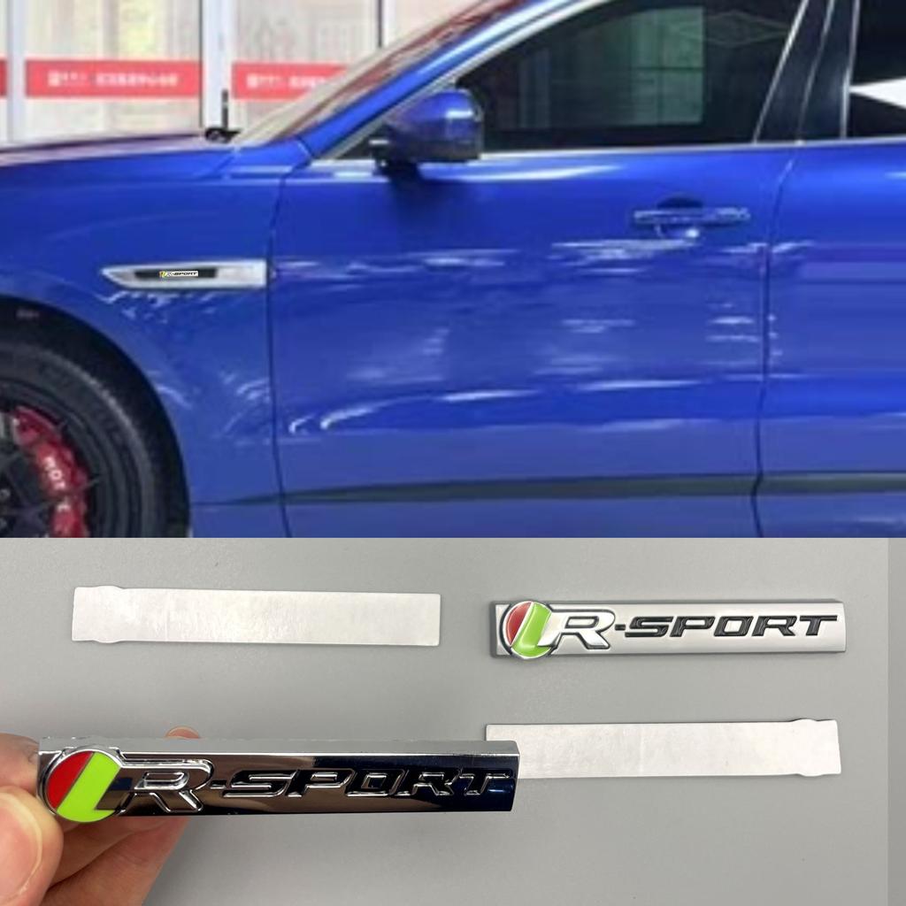 R-Sport Car Badge Emblem For E-Pace F-Pace Sticker Decoration