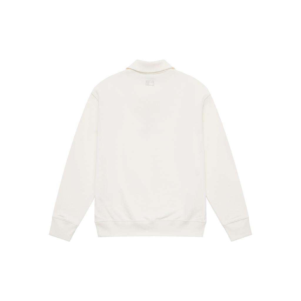 MLB Preppy Style Collection New York Yankees Sweatshirt Unisex Cream 3AMTV0244-50CRS