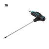 Double Head Screwdriver Torx Screwdriver Green Silver