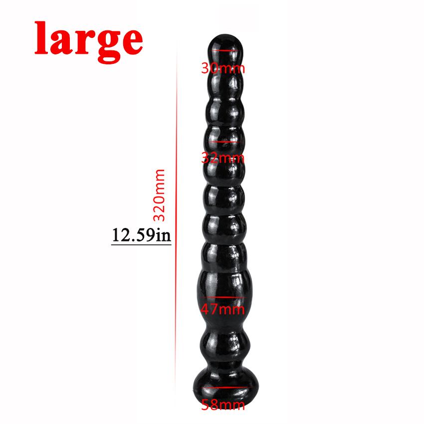 Extra Long Anal Butt Plug Dildo Beads Buttplug Long Dilator Dildo Prostate Massager Masturbators Adult Climax Sexy Toys Gay Men Woman Super Exciting