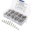 600Pcs Hex Screw Set 304 Stainless Steel PanFlat Head Boxed Hardware Accessories