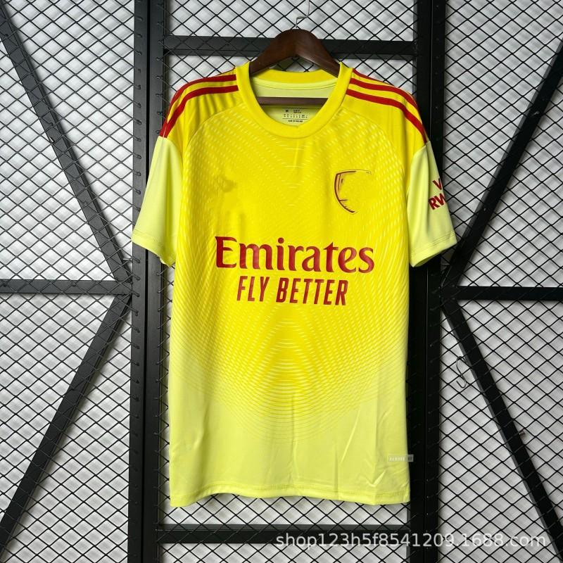 26/27 Premier League Arsenal Football Jersey Short Sleeve Team Sports Training Shirt Men Women