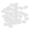 50x Clothes Hanger Stop Rings Home Organizer Windproof Easy To Use Cloth Hung Accs Closet Storage