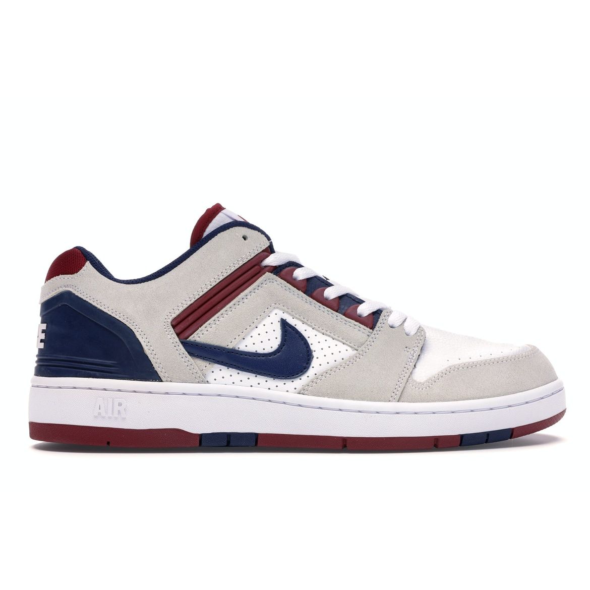 

Мужские кроссовки Nike SB Air Force 2 Low 76ers White Blue-Void-Red-Crush AO0300-100