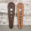 Holz-Gemüseblattentferner Effizientes Werkzeug zum Entfernen von Blattgemüse Ergonomischer Griff Gadget Küchenzubehör