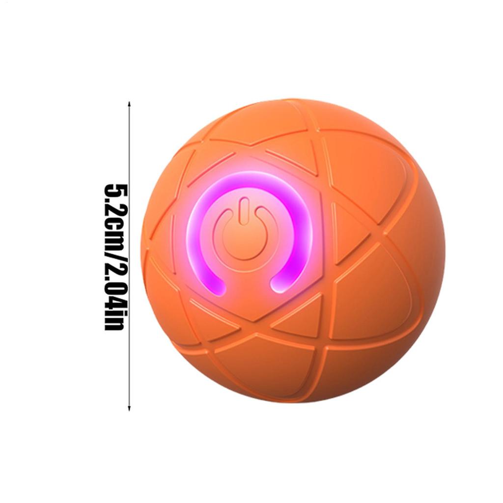 Rolling Ball Dog Toy Interactive Pet Ball USB Rechargeable Bite-Resistant Rolling Ball Cat And Dog C Hase Pet Toys Jump Ball