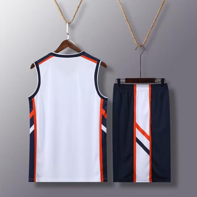Men's Ultra-Fast Drying Basketball Jersey with Custom Numbers - Student Team Uniform Set