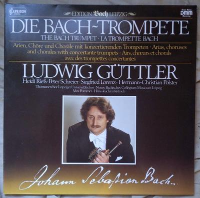 Disque Vinyle LUDWIG GTTLER Johann Sebastian Bach Die BachTro C27060 CAPRICCIO DIGI Allemagne Classique Occasion