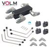 AN4 LS Stainless Coolant Crossover Steam Vent Kit Compatible with for LS1, LS2, LS3, LS6, LS7, LS9, LSX Engines