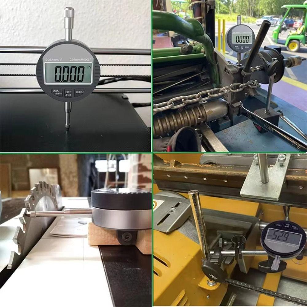 0-12.7mm Digital Dial Indicator 0.01/0.001mm Relogio Comparador  Measuring Instruments