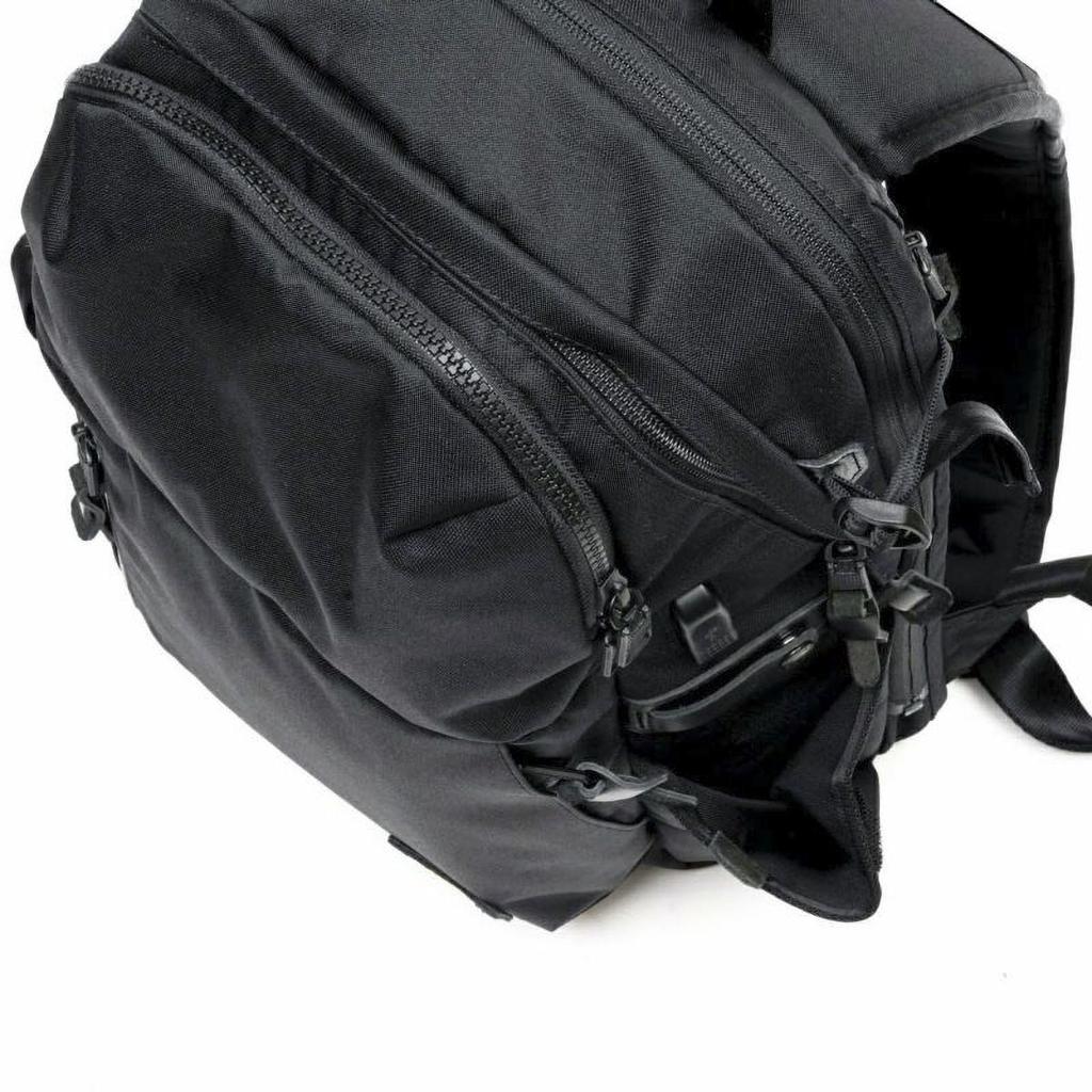 ASSOB Cordura Dobby 305D Black S/D Backpack, (ASV-61421-BK)