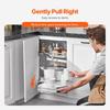 2 Tier Swing Right Blind Corner Cabinet Pull Out Soft Close Organizer