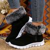 Bottes d'hiver pour femmes Confort Douces Bottes de neige Coton Épais Chaud Chaussures Fermeture Éclair Latérale Bottines Chaudes pour Femmes Botas Invierno Mujer