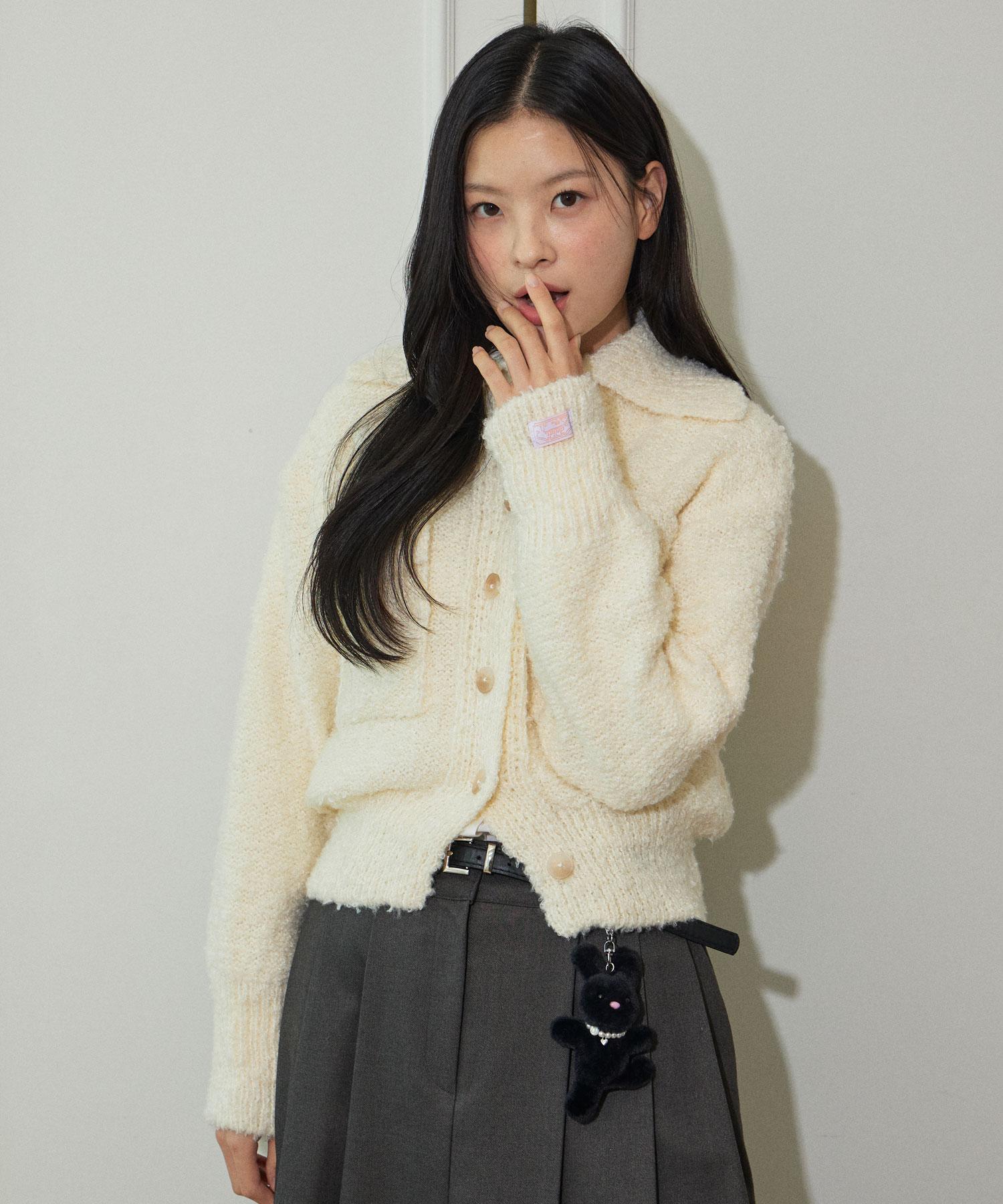 Delaidy Ethereal Cardigan (Ivory)