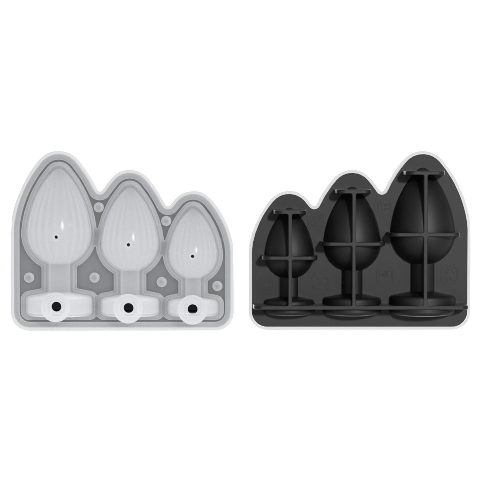 

Форма для кубиков виски, Забавная форма для кубиков, Поддон с воронкой, Формы для льда для вечеринок для коктейлей, бренди, Подарки-приколы для женщин, мужчин One Size