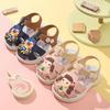 Children's Cartoon Flower and Bow Sandals: Soft, Non-Slip Soles for Toddlers (1-3 Years)