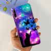 For Huawei Y7p 2020 Case Honor 9C Silicone Cover Fashion Butterfly Clear TPU Fundas For Huawei P40 Lite E ART-L28 ART-L29 Bumper