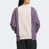 Adidas Sudadera Holgada con Bloques de Color y Bordado Trefoil Originals para Mujer Ropa Deportiva Tops Marfil Claro IN1091