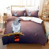 Soft 3D Printed Bird Pattern Bedding Set, Animal Down Duvet Cover, Pillowcase 2/3 Pieces, Queen's Bed Quilt Cover AU/DE/EU/ES Full Size Bed Cover